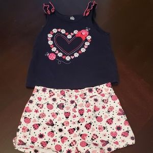Toddler Girls Shorts Set Size 24M